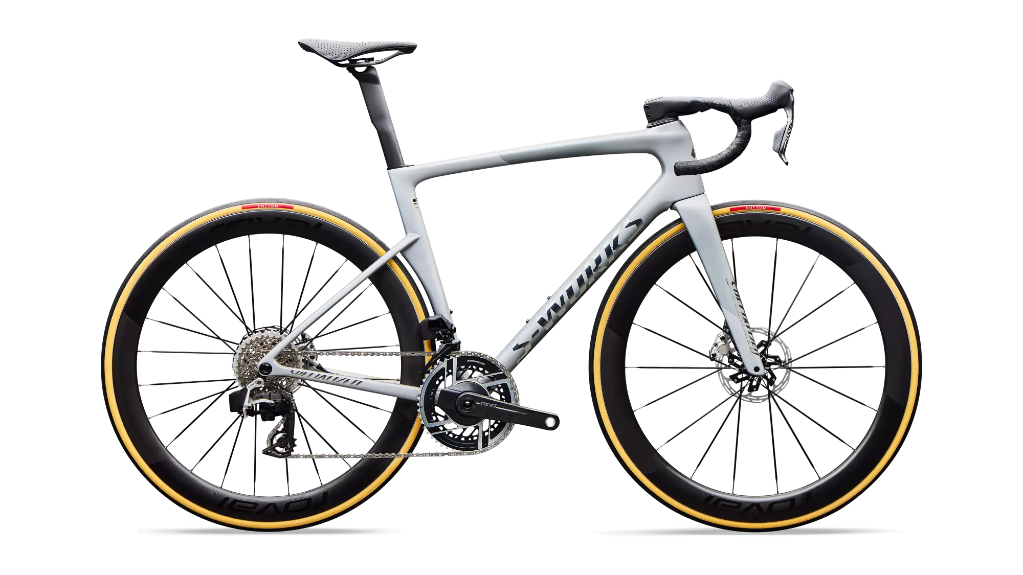 Specialized S-Works Tarmac SL9 SRAM RED Satin SIlver Dust 56