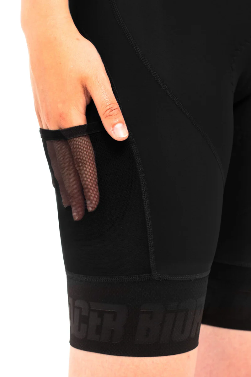 Bioracer Icon Cargo Bib Short Schwarz