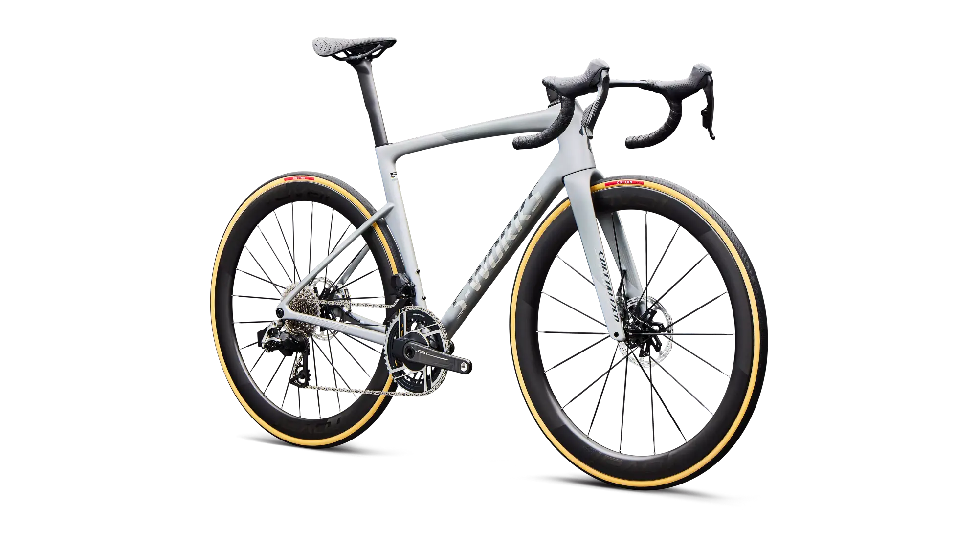 Specialized S-Works Tarmac SL9 SRAM RED Satin SIlver Dust 56