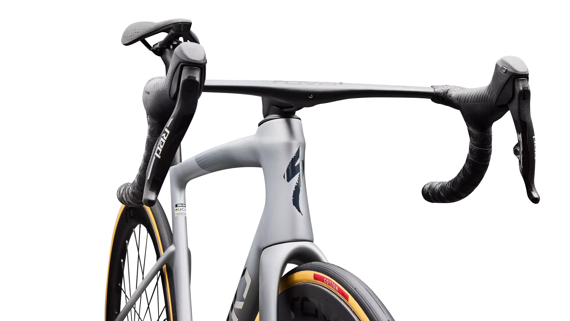 Specialized S-Works Tarmac SL9 SRAM RED Satin SIlver Dust 56